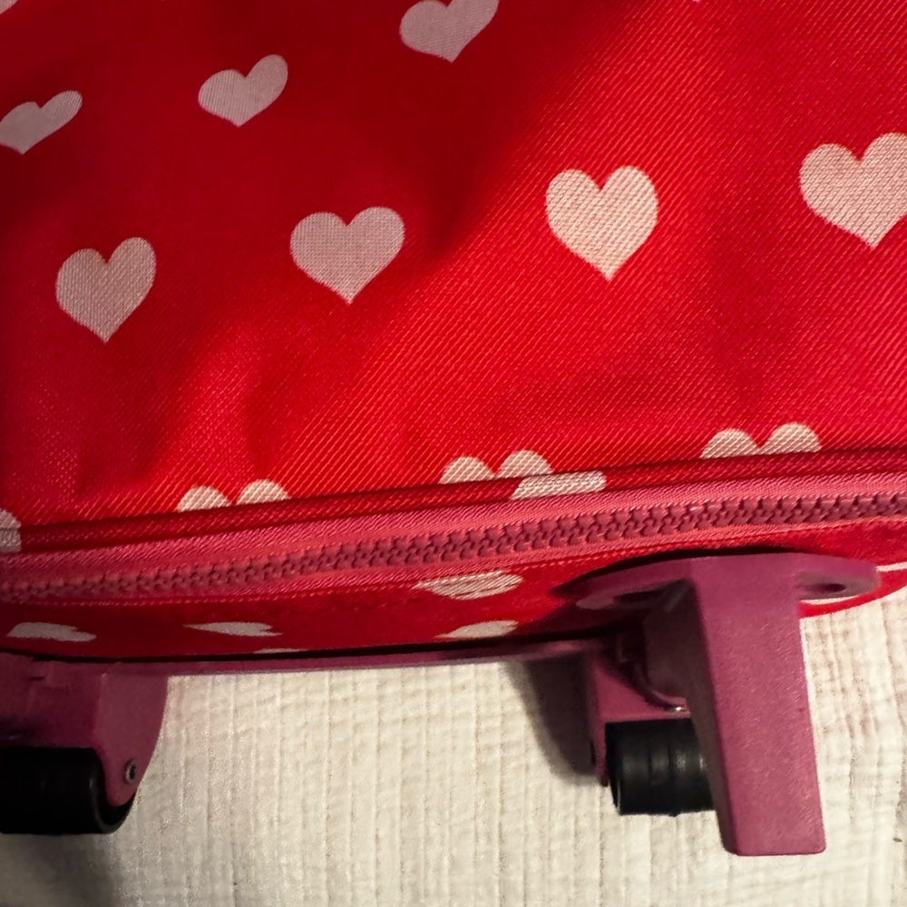 Double Trolley 18” Doll Carrier with Dual Sleeping Bag Two Pillows Travel Case - Picture 3 of 16